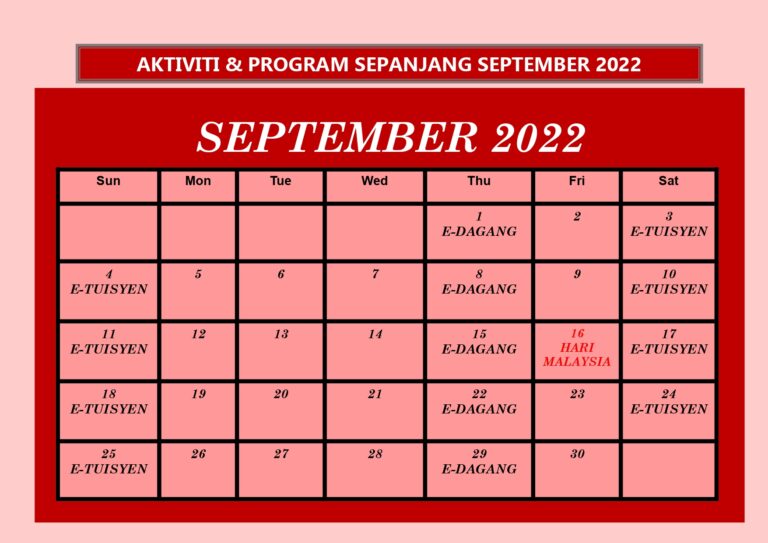 SEPTERMBER 2022