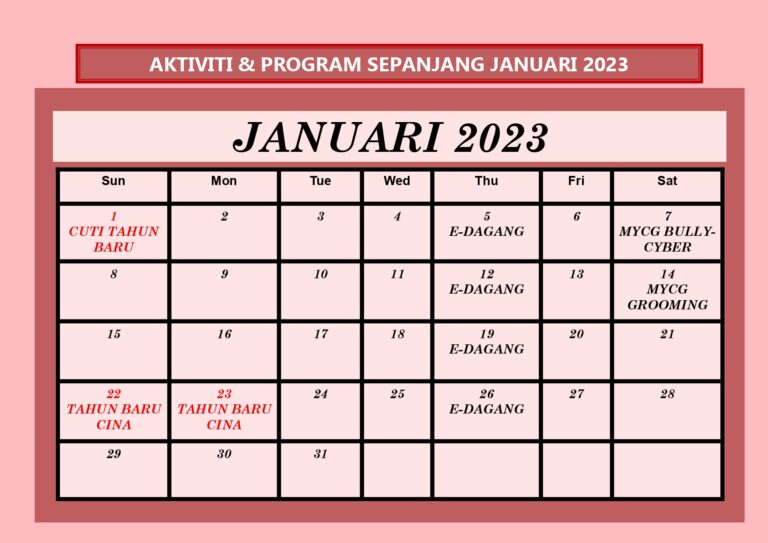 JANUARI 2023