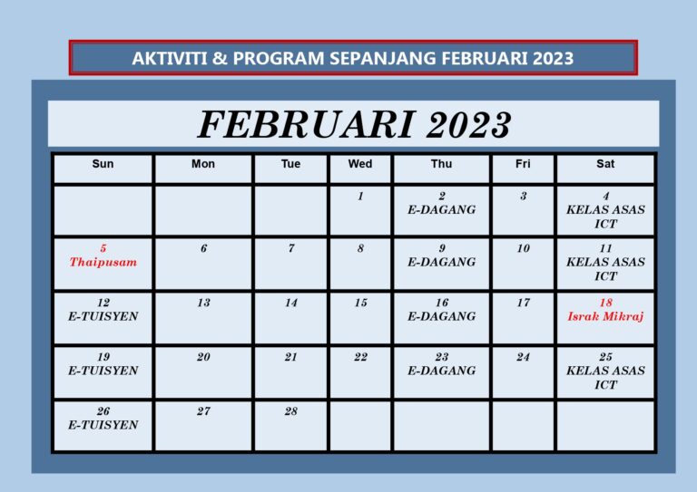 FEBRUARI 2023